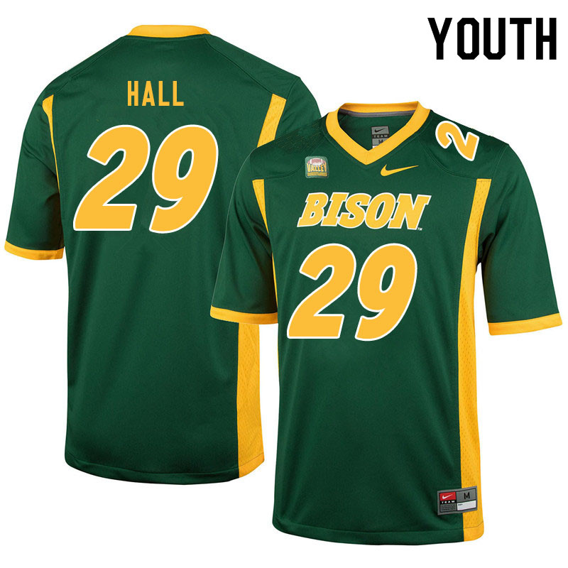 Youth #29 Terrell Hall North Dakota State Bison College Football Jerseys Sale-Green
